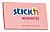 Блок самоклеящийся бумажный Stick`n 21170 76x127мм 100лист. 70г/м2 неон розовый