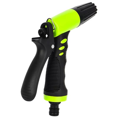 Пистолет-распылитель поливочный Deli DL8759 3 режима распыления, диаметр шланга 3/4", прорезиненная рукоять, пластиковый корпус