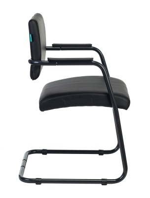 Кресло Бюрократ CH-271N-V черный Leather Black искусственная кожа полозья металл черный