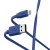Кабель Hama 00187232 Lightning USB 2.0 (m) 1м синий плоский Кабель Hama 00187232 Lightning USB 2.0 (m) 1м синий плоский
