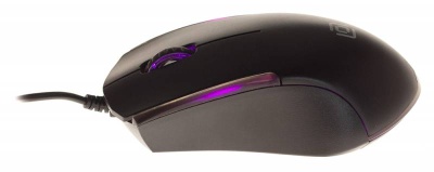 Мышь Оклик 245M черный оптическая (1000dpi) USB (3but)