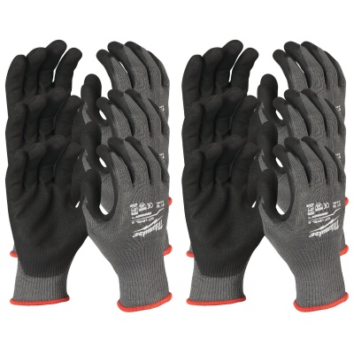 Перчатки защитные Milwaukee Cut level 5/E L/9, упак_12