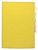 Папка-уголок Бюрократ -E356YEL 3 уровн. A4 пластик 0.15мм желтый