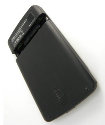 Внешний корпус для HDD/SSD AgeStar 3UB2A12 SATA пластик/алюминий черный 2.5"