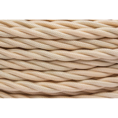 Провод ретро 3х2.5 матов. зол./песочн. (уп.50м) Bironi B1-435-719-50