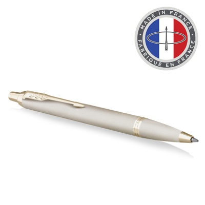 Ручка шариков. Parker IM Monochrome K328 (2172956) Champagne PVD M син. черн. подар.кор.