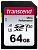 Флеш карта SDXC 64Gb Class10 Transcend TS64GSDC340S w/o adapter