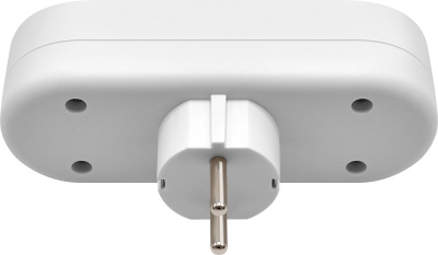 Defender Тройник TG-01 3 розетки, заземление [99109]