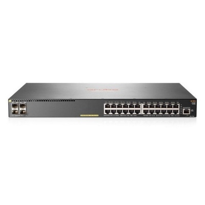 Коммутатор HPE Aruba 2930F JL255A 24G 4SFP+ 24PoE+ 370W