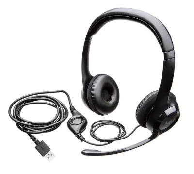 Гарнитура STEREO H390 BLACK 981-000803 LOGITECH