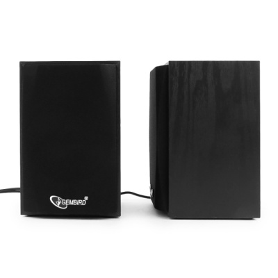 Акустич. система 2.0 Gembird SPK-201 {МДФ, черный ,2х2,5 Вт,USB-питание}