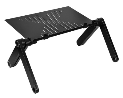 Стол для ноутбука Buro BU-807 столешница металл черный 42x26см