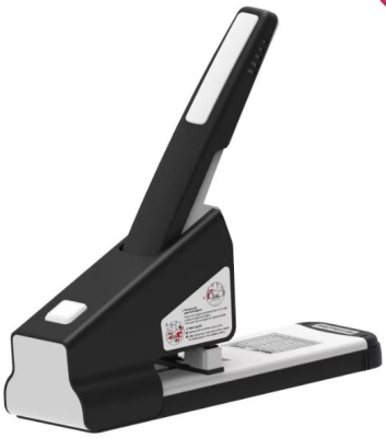Степлер мощный Kw-Trio 050MX Lever-Tech 23/6 23/17 (140листов) черный 100скоб металл/пластик закрытый коробка