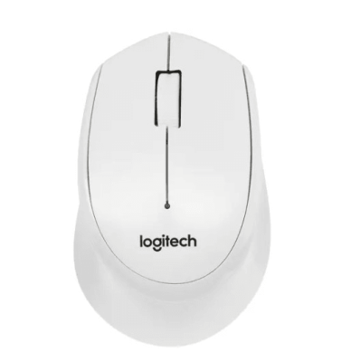 Мышь беспроводная Logitech M330 Silent Plus White (белая, оптическая, 1000dpi, 2.4 GHz/USB-ресивер, бесшумная, под правую руку) (арт. 910-004926, M/N: M-R0051 / C-U0010)