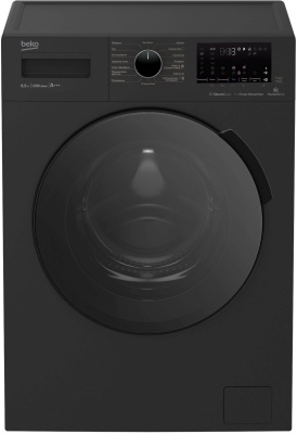Стиральная машина Beko WSPE6H616A класс: A+++ загр.фронтальная макс.:6.5кг антрацит