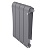 Радиатор биметаллический Royal Thermo Infinity 500 Silver Satin VR80 - 4 секц.
