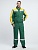Костюм Сфера NEW (ткань Смесовая,210) полукомбинезон, зеленый/желтый, 52-54/ 182-188