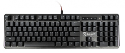 Клавиатура A4Tech Bloody B975 механическая черный USB Multimedia for gamer LED (подставка для запястий)