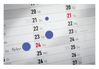 Этикетки Avery Zweckform 3857 250шт на листе диаметр 19мм/70г/м2/синий самоклей. универсальная (упак.:1рул)