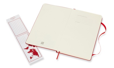 Блокнот Moleskine CLASSIC QP066F2 Large 130х210мм 240стр. пунктир твердая обложка красный