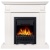 Портал Firelight Bianco Classic шпон белёный дуб Портал Firelight Bianco Classic шпон белёный дуб