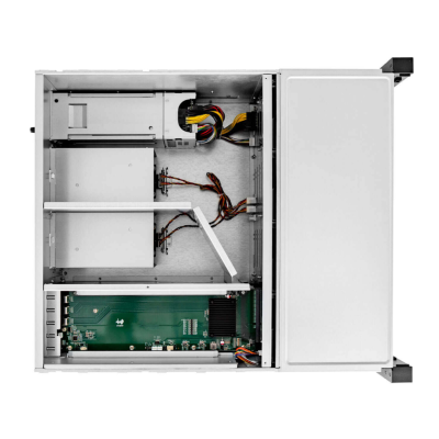 Дисковая полка SNR-JB424D, 4U, 24xHDD, 2 контроллера 12Gb/s, резервируемый БП