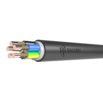 Кабель ВВГнг(А)-FRLS 5х6 ОК (N PE) 0.66кВ (м) Цветлит 00-00140730
