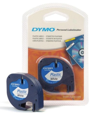 Картридж ленточный Dymo LT S0721610 черный/белый для Dymo