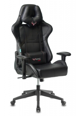 Кресло игровое Бюрократ VIKING 5 AERO Edition черный искусственная кожа с подголов. крестовина пластик