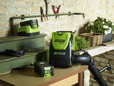 Батарея аккумуляторная Greenworks G80B2 80В 2Ач Li-Ion (2927307)