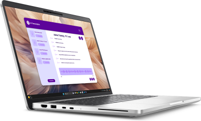 ноутбук Dell Pro 14 Plus PB14250 Core Ultra 7 268V 14,0" FHD+,300nit AG,16 GB LPDDR5,512GB SSD, Intel  Arc graphics,3cell ,Backlit,FPR,Thunderbolt,Linux,1,4kg,2y,KB Eng/Rus,Platin Silver