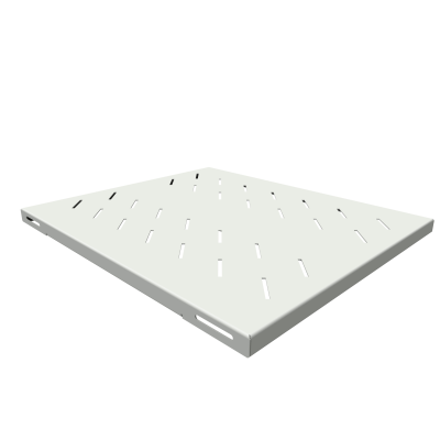 Полка стационарная усиленная для шкафов глубиной 800мм, (глубина полки 550мм) распределенная нагрузка 250кг, цвет-серый (SNR-SHELF-08055-250G)