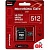 Micro SecureDigital 512Gb QUMO QM512GMICSDXC10U3 {MicroSDXC Class 10 UHS-I, SD adapter}