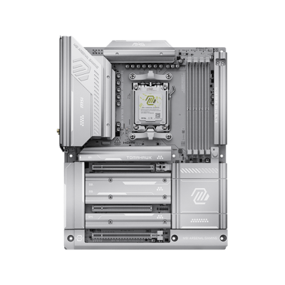 Материнская плата MSI MAG X870E TOMAHAWK MAX WIFI PZ X870E, AM5, 4*DDR5, 3*PCIEx16, 4*M.2, 2*TypeC, 2*USB3.2Gen2, 7*USB3.2Gen1, 8*USB2.0, 4*SATA3.0, 5G, 2*Type-C(DP), HDMI, ATX, RTL