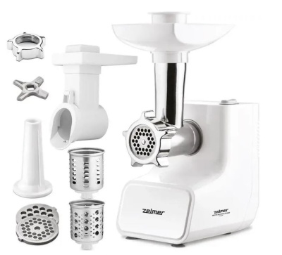 Мясорубка Zelmer ZMM3512B белый
