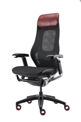 Премиум игровое кресло GT Chair Roc Chair, черно-красный