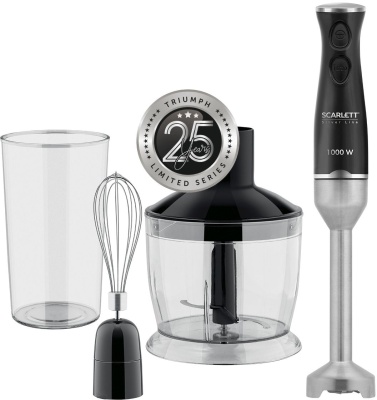 Блендер погружной Scarlett Silver Line SC-HB42F73 1000Вт черный