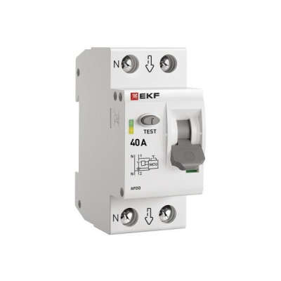 Устройство защиты от дугового пробоя (УЗДП) 2P 40А EKF PROxima