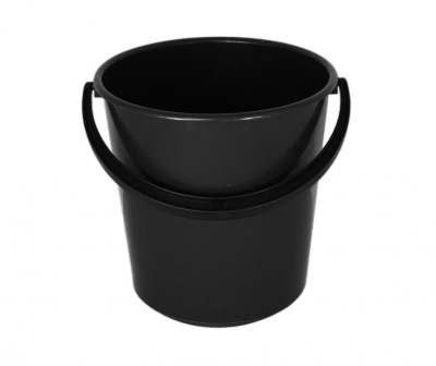 Ведро Эконом 10л. пластиковое ассорти (М2057)