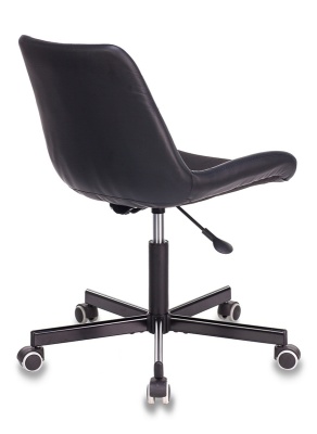 Кресло Бюрократ CH-350M черный искусст.кожа/ткань крестовина металл