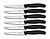 Набор ножей кухон. Victorinox Swiss Classic Steak (6.7233.6) компл.:6шт черный
