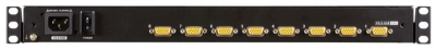 Квм консоль ATEN 18.5" 8-Port PS/2-USB VGA Single Rail WideScreen LCD KVM Switch (CL3108NX-ATA-RG)