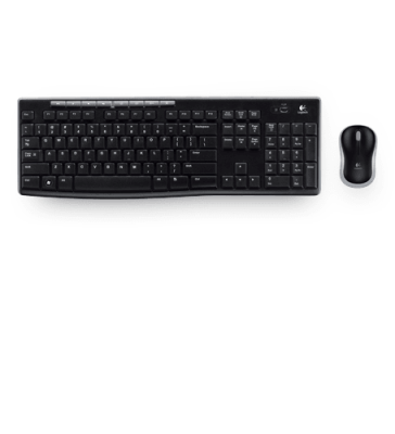 Комплект беспроводной Logitech MK270 (клавиатура+мышь) ЛАТИНИЦА  (арт. 920-003381, M/N: MR0085 / Y-R0042 / C-U0010)