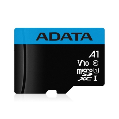 Карта памяти MICRO SDXC 64GB CLASS10 W/A AUSDX64GUICL10A1-RA1 ADATA