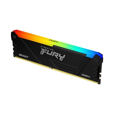 16GB DDR4 3200MHz DIMM FURY Beast Black RGB XMP KF432C16BB12A/16 CL16, 1.35V 288-pin Non-ECC
