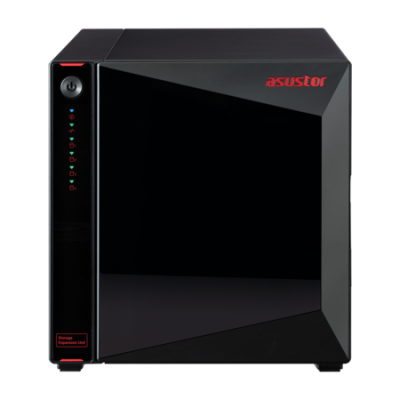 Cетевое хранилище ASUSTOR AS5004U 4-bay expansion box USB 3.2/noHDD,LFF(HDD,SSD); 90IX0052-BW3S00 (AS5004U)