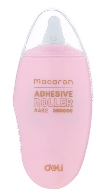 Клеющий роллер Deli EA49201 прозрачный блистер 6мм x 8м Macaron