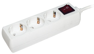 Iek WYP10-16-03-03-ZK-N Удлинитель У03К-выкл. 3 места 2 Р + P Е /3метра 3х1мм2 16А/250 IEK