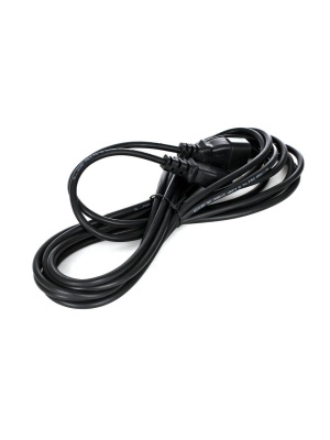 Кабель монитор - компьютер (UPS -> устройство) 220V {IEC-320-C13/C14}  <TP020-5.0-BK> 5,0м VCOM Telecom TP020-5.0-BK