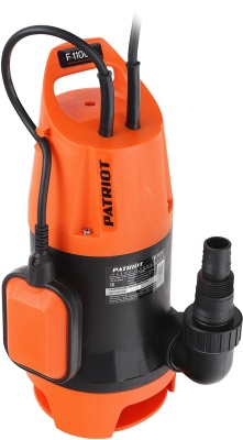 Садовый насос дренажный Patriot F 1100